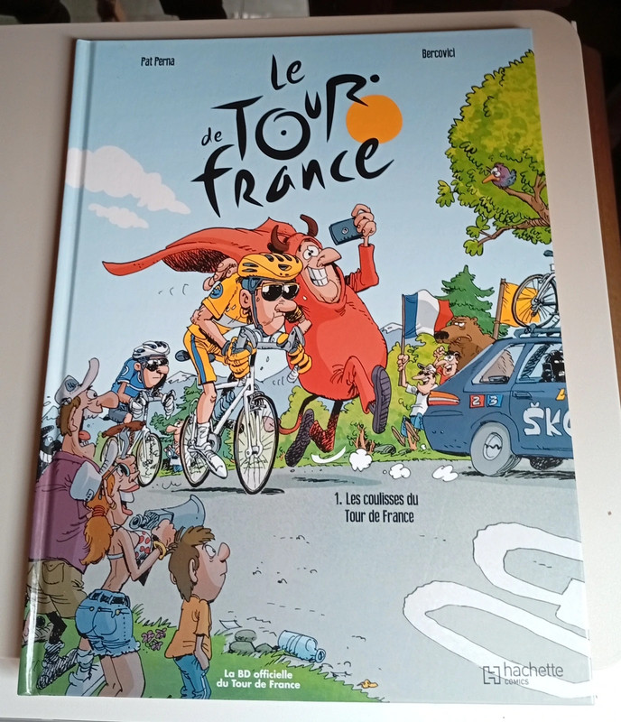 Bande dessinée Le tour de France. Tome 1