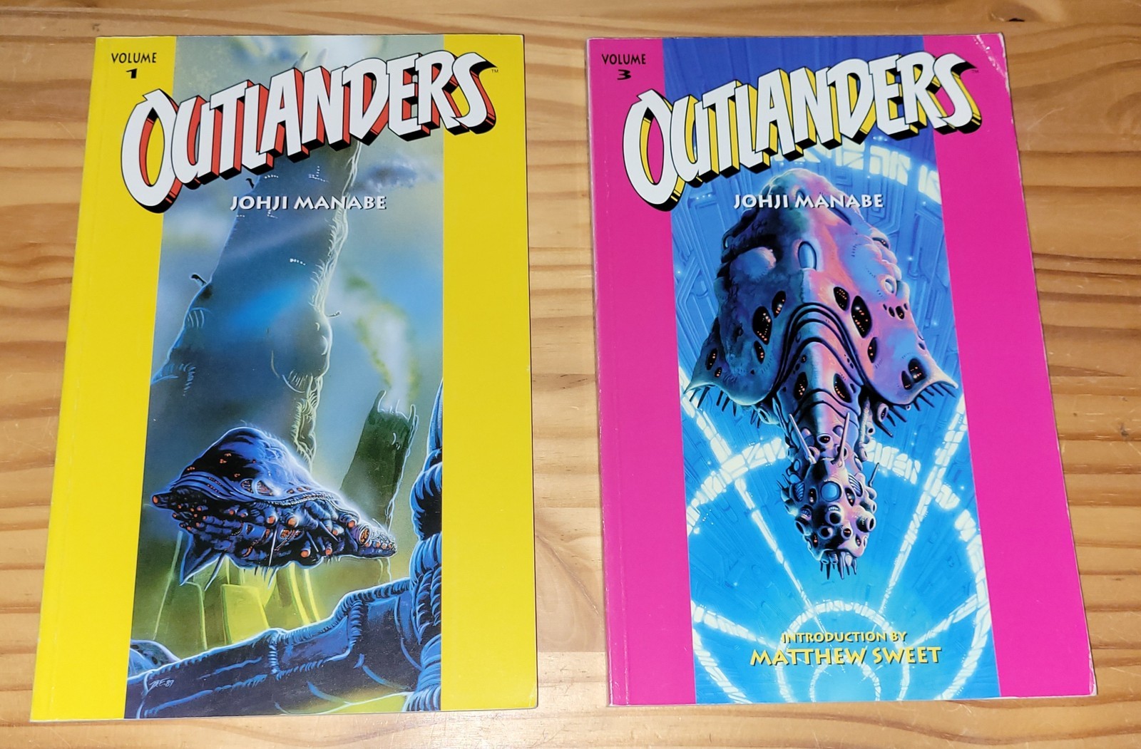 Manga, Outlanders 1+3, Johji Manabe, Dark Horse Comics, inglese