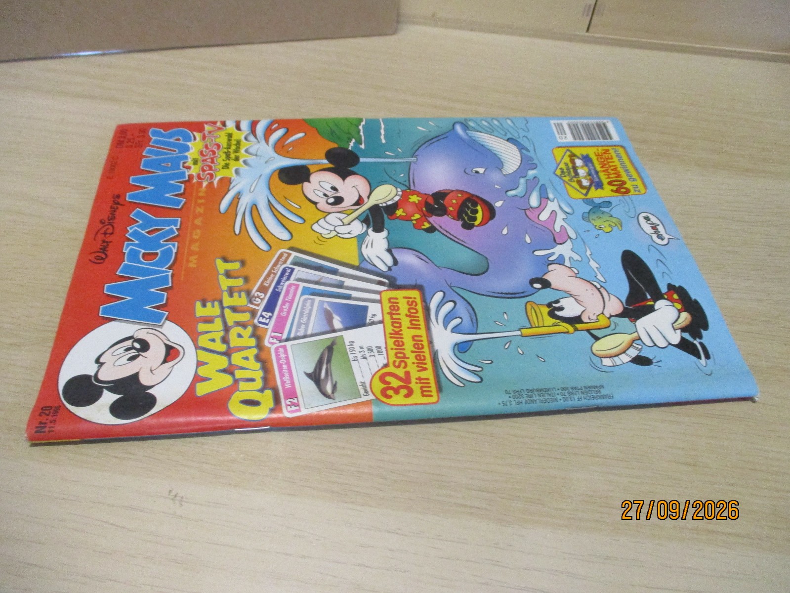 Topolino 20 / 1995 con supplemento