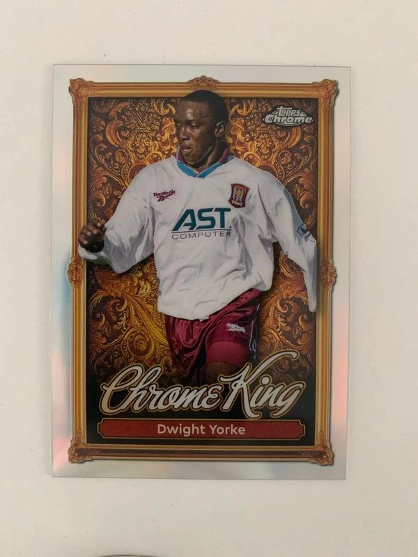 Dwight Yorke Topps Premier League 2025/2026 Chrome King
