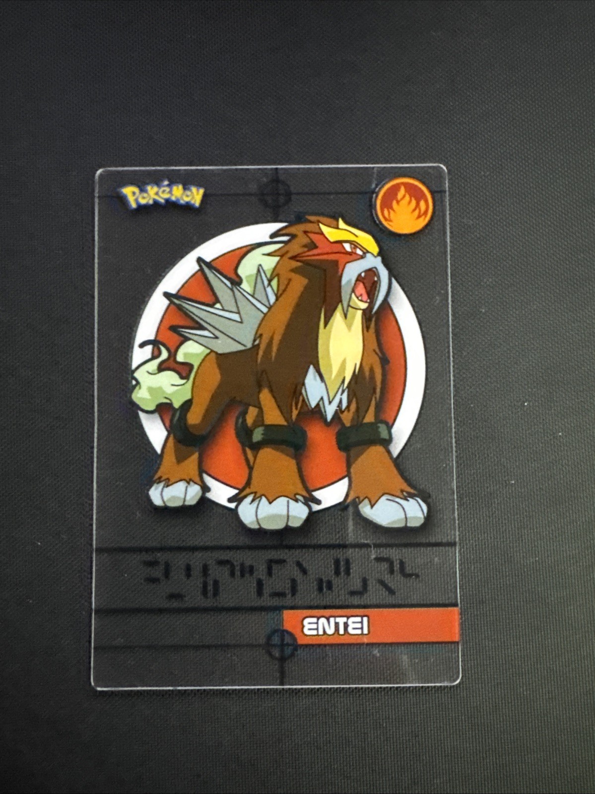 Pokemon Magic Message Cards - Entei - Deutsch - 2006 - Merlin