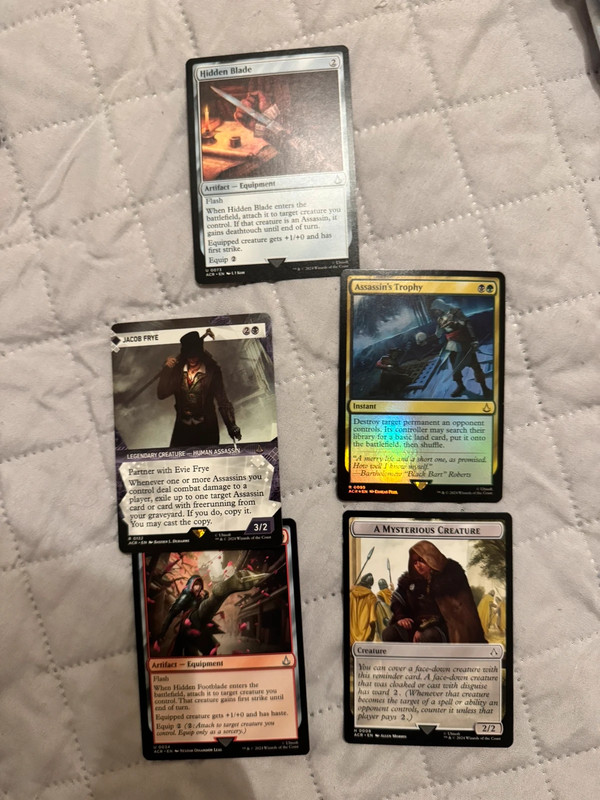 Magic The Gathering Assassin’s Creed Cards