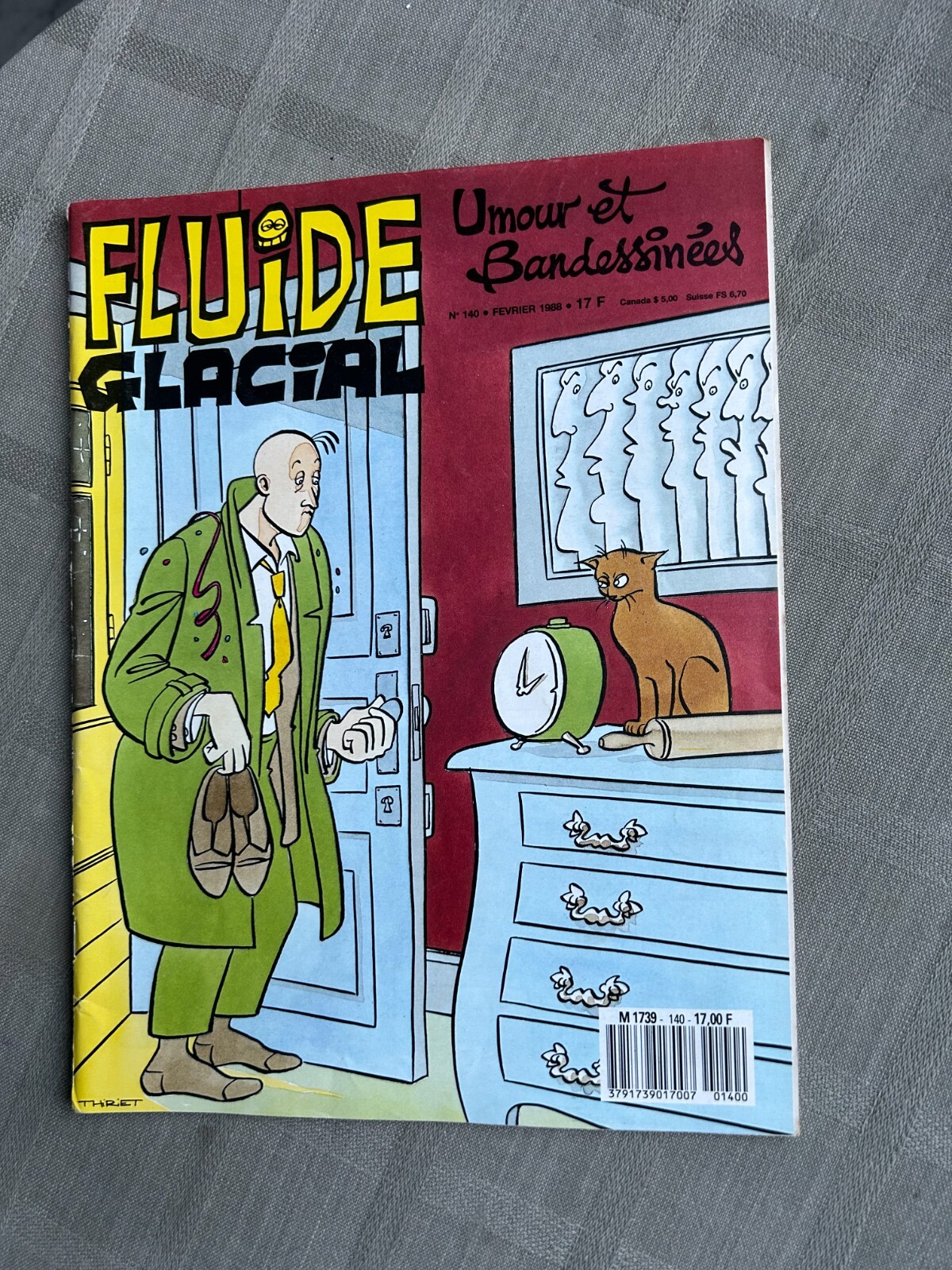 FLUIDE GLACIAL N°140 FÉVRIER 1988 EN TRÈS BON ÉTAT