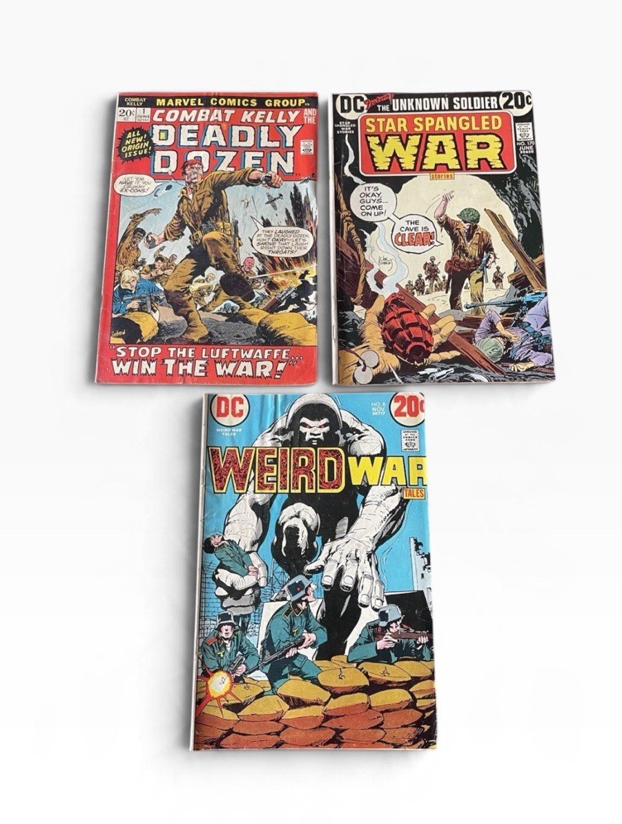 Combat Kelly # 1 - Weird War Tales # 8 (copertina Neal Adams), Star S. War S. #170