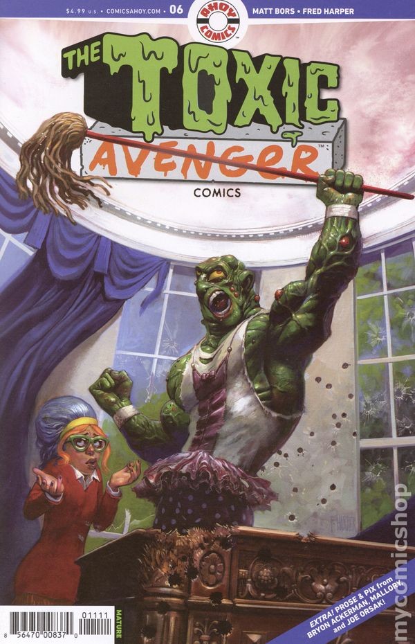 Toxic Avenger Comics #6A VF 2025 immagine stock