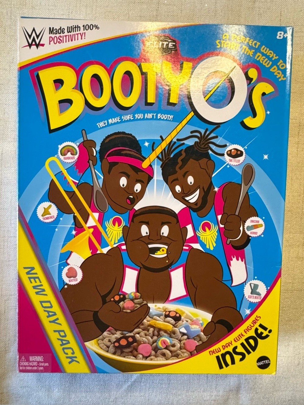 2017 WWE Mattel Elite Epic Moments Booty Os: Big E, Kofi Kingston & Xavier Woods