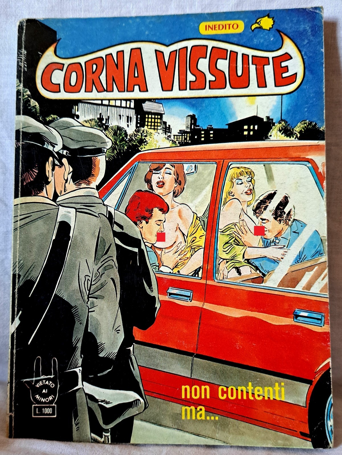 Fumetto Erotico C.V. Anno V n. 49 - Ediperiodici 1985 – Prima EdizioneC