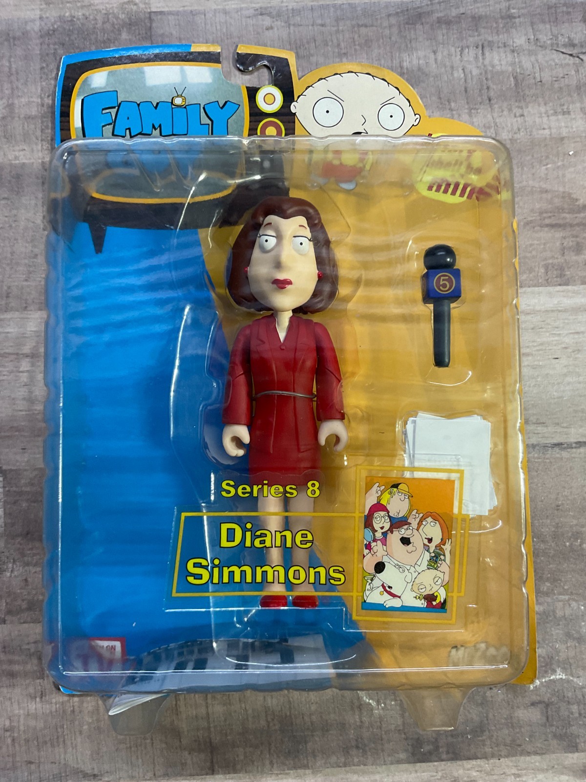 Family Guy Serie 8 Modellino "DIANE SIMMONS" Mezco SIGILLATO J2