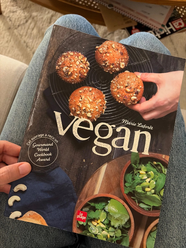 Livre Vegan Marie Laforet