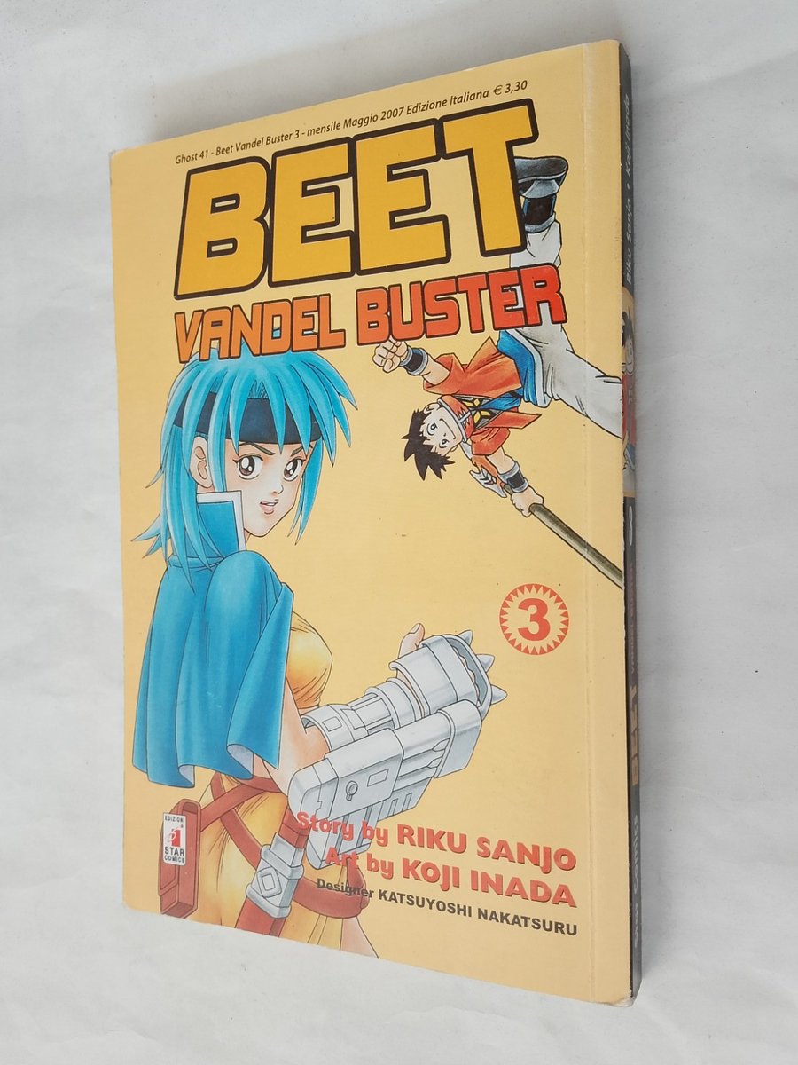BEET VANDEL BUSTER 3 di RIKU SANJO/KOJI INADA STAR COMICS 2007