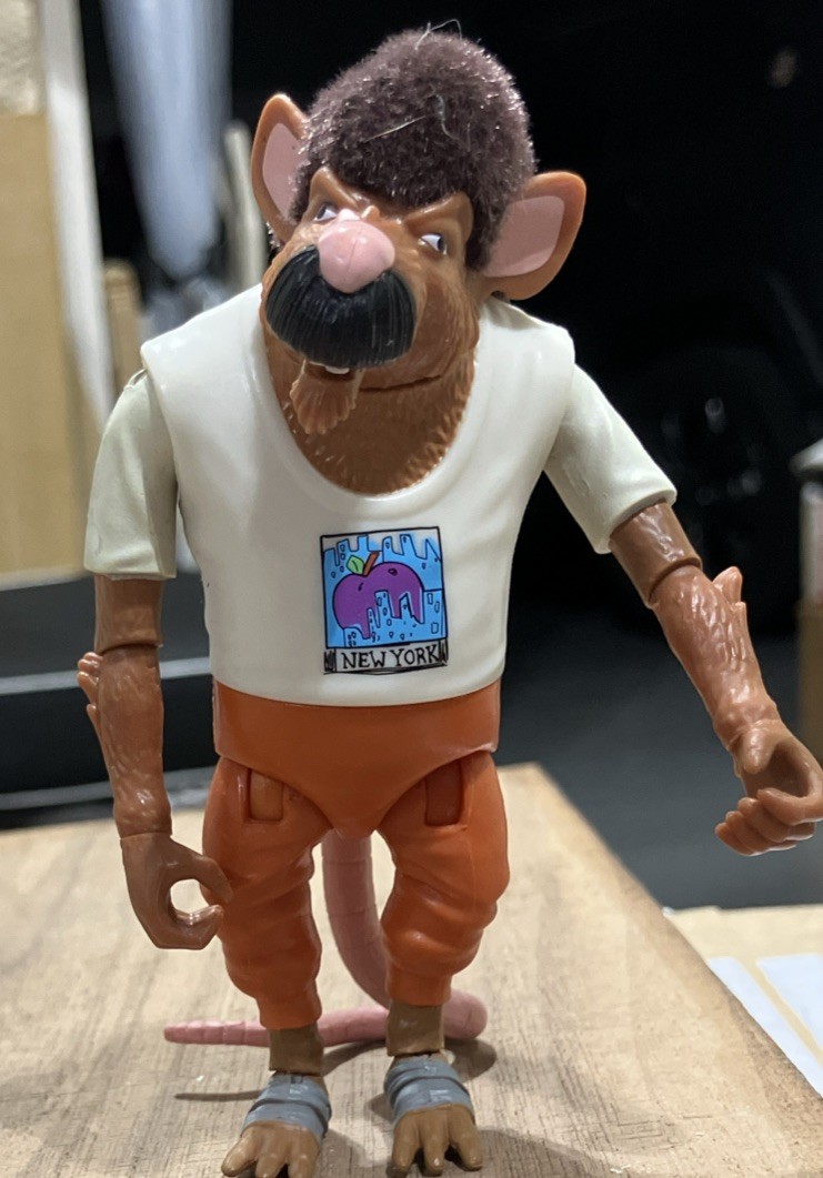 Young Splinter Character From Teenage Mutant Ninja Turtles