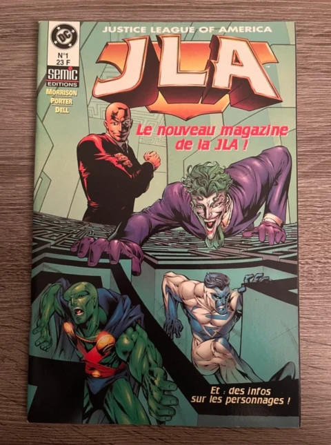 Comic Book JLA N°1 VF (Lancement Magazine Grant Morrison)