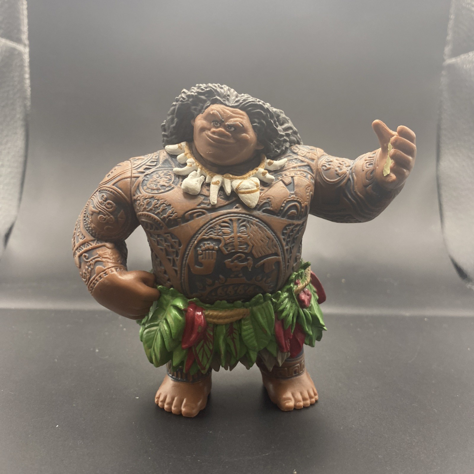 Disney Moana Maui Action Figure con Gancio Hasbro Disney Store 2016 Mano Rotta