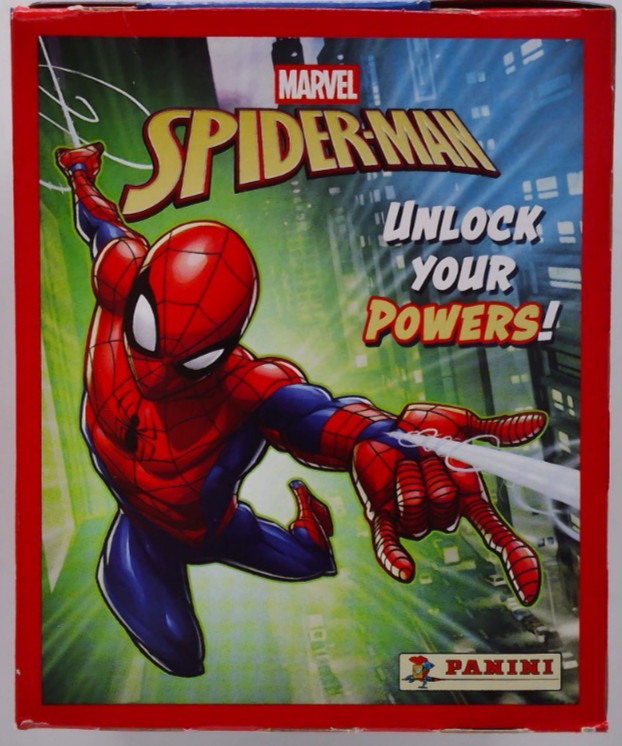 Full Box 36 Bustine Panini Marvel Spider-Man 2026 Figurine Adesive
