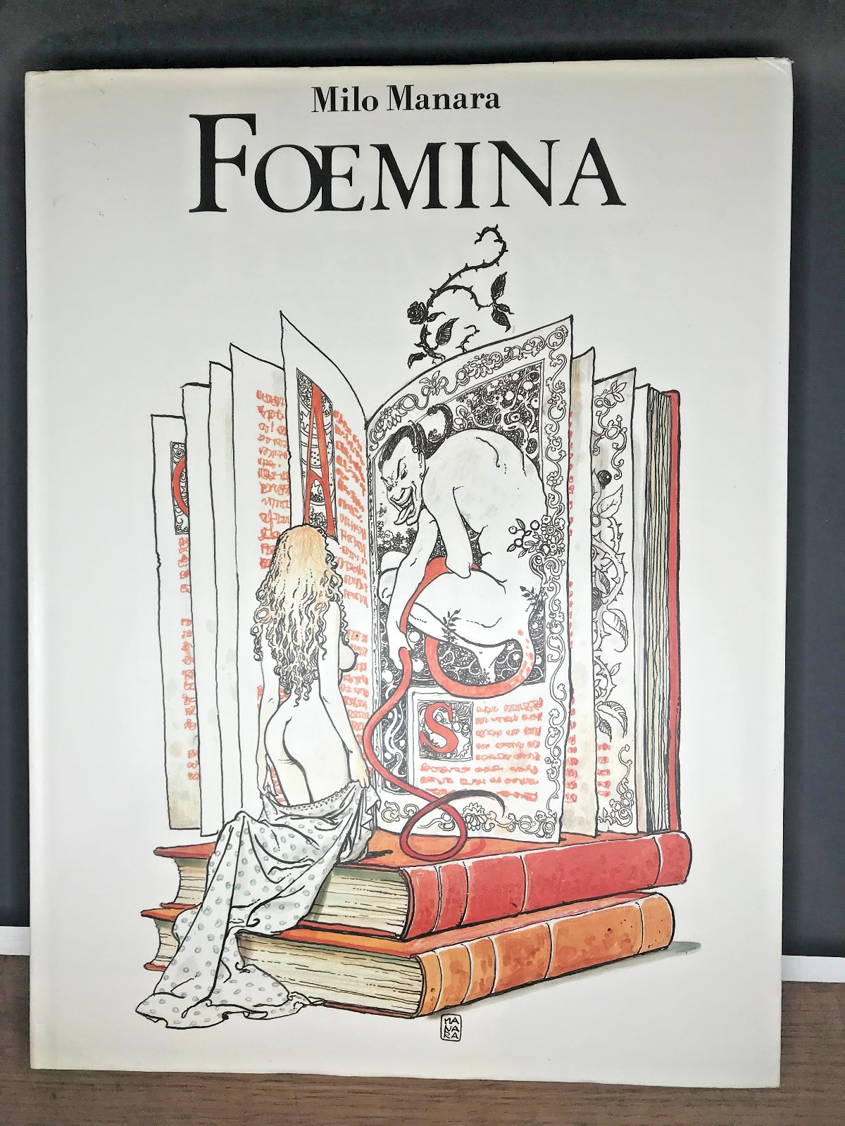 MANARA - FOEMINA - TL 1200 EX - N&S - GLITTERING IMAGES - 1988 - EO ( TBE )