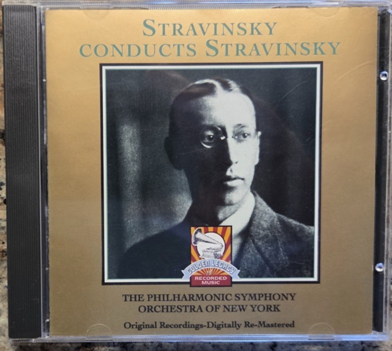 Stravinsky Conducts Stravinsky (CD 1993 Pickwick GLRS 107) Tested, M-/NM