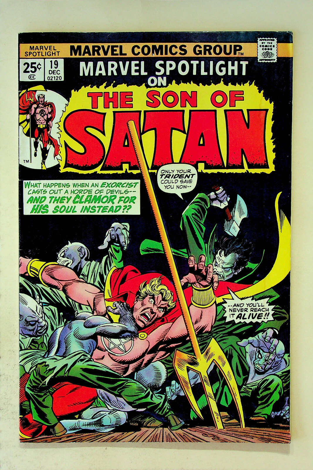 Marvel Spotlight #12 Son of Satan (ottobre 1973, Marvel) - Ottimo/Bene