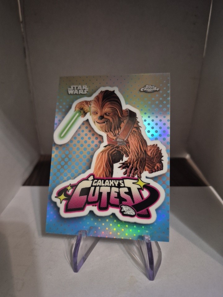2026 Topps Chrome Star Wars Galaxy’s Cutest Wookiee (QT-15)