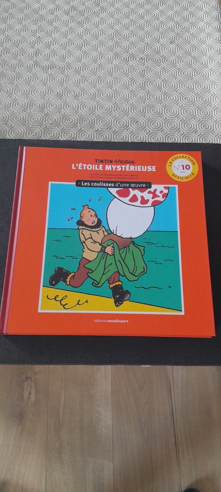 TINTIN : LIVRE L ETOILE MYSTERIEUSE LES COULISSES D UNE OEUVRE TOME 10