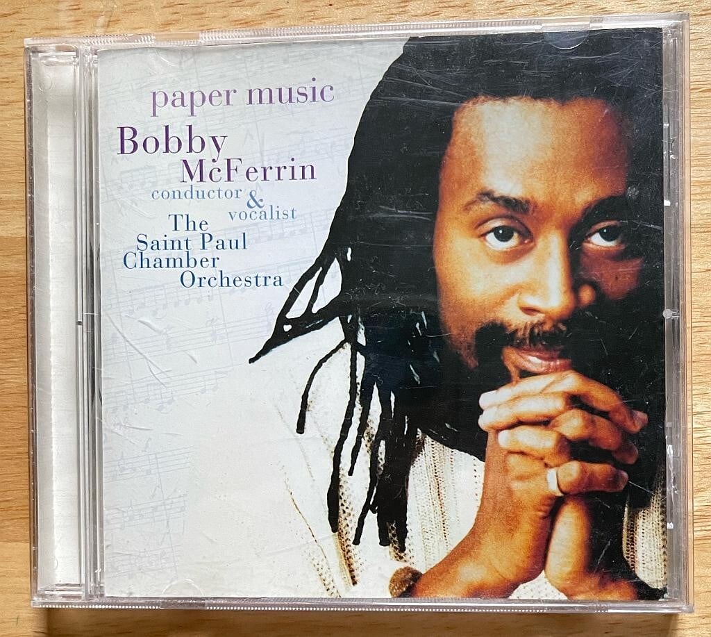 Bobby McFerrin - Paper Music (CD, Jul-1995) The Saint Paul Chamber Orchestra