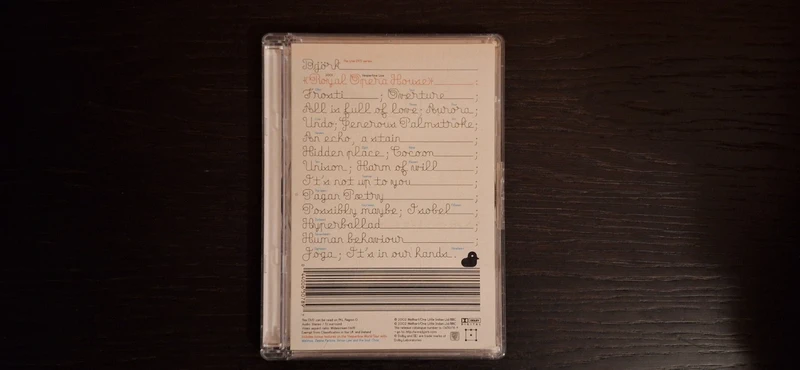 Bjork - Royal Opera Hose