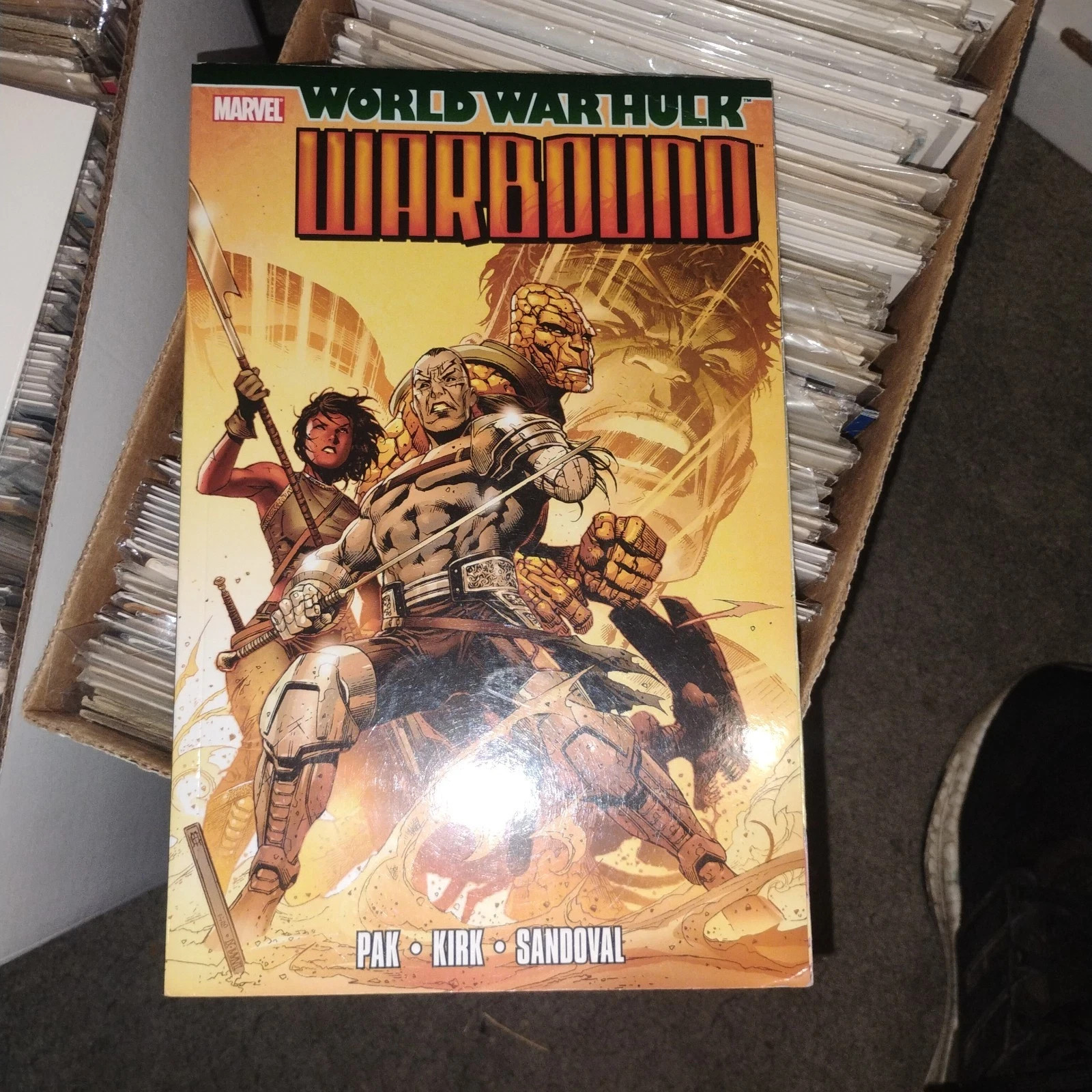 guerra mondiale Hulk Warbound pak kirk tpb