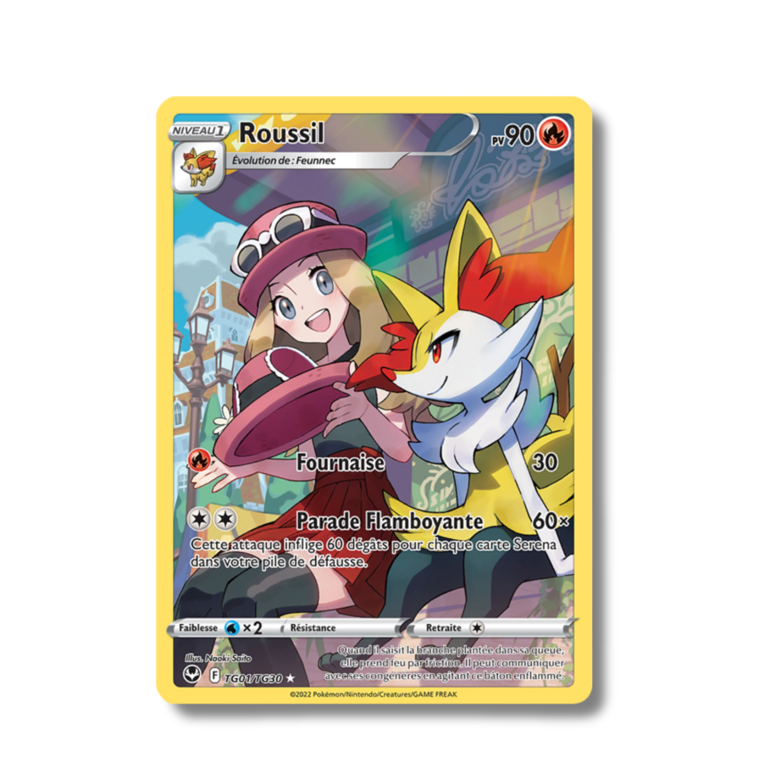 Carte Pokémon Française - Roussil TG01/TG30 - EB12 Tempête Argentée