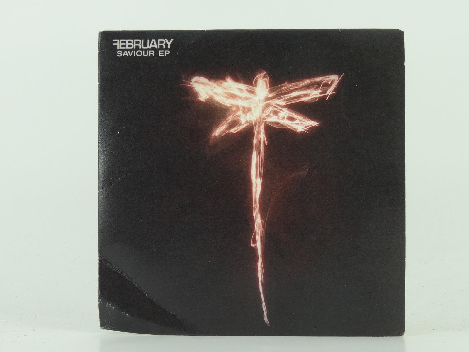 FEBRUARY SAVIOUR EP (D4) 4 Track Promo CD Single including Card Sleeve FEBRUARY