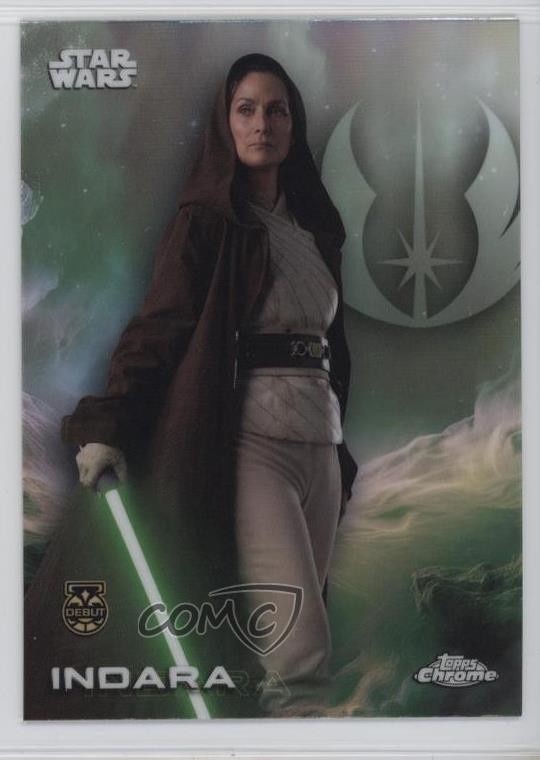 2025 Topps Chrome Star Wars Refractor Indara #61 1en1