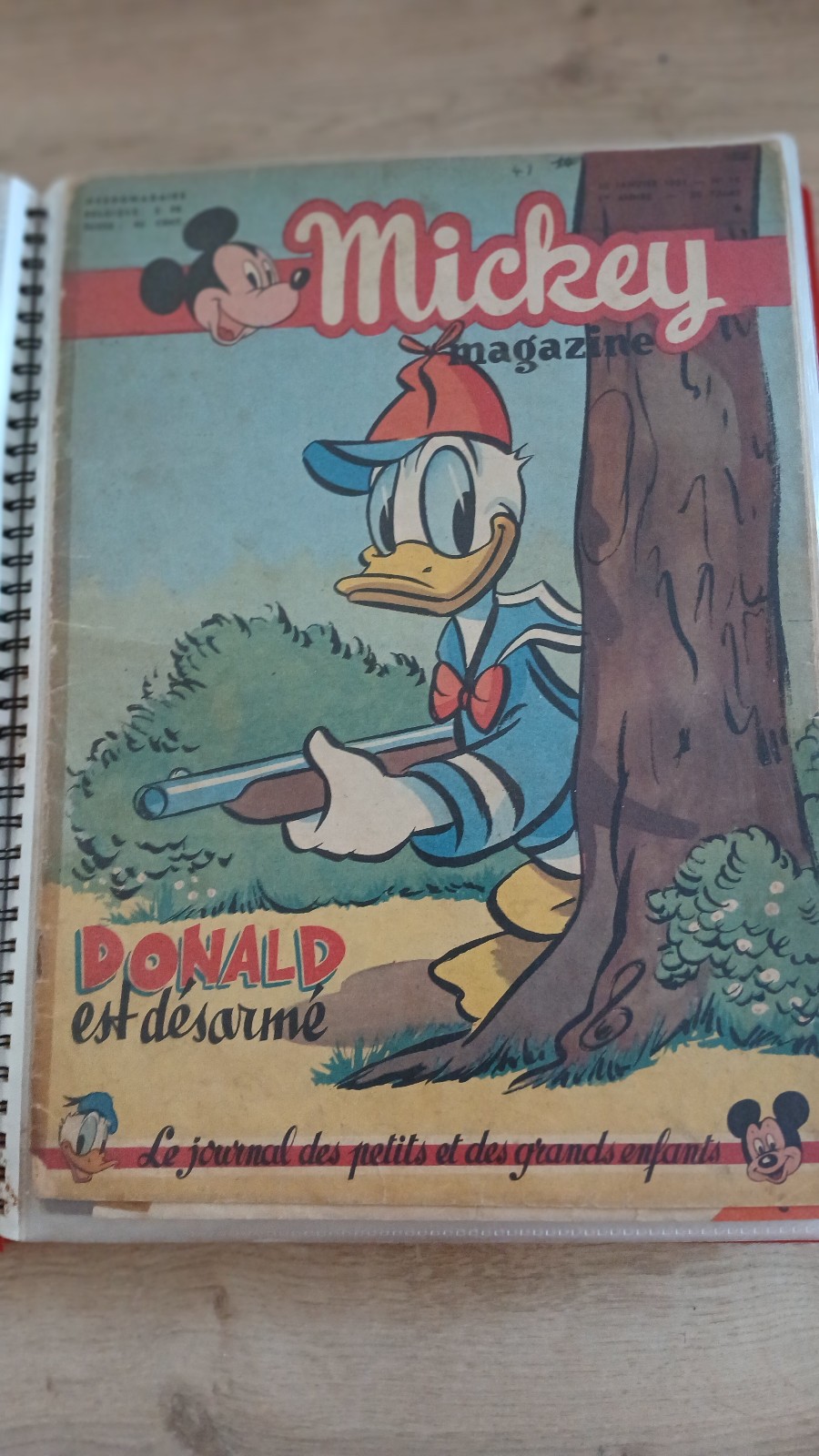 Mickey magazine n°15.  Édition Belge.