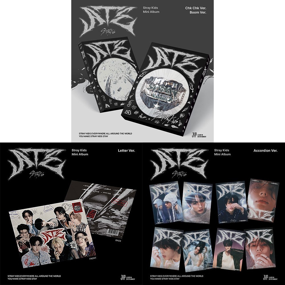 STRAY KIDS [ATE] Mini Album ALL VER SET (Set di 11 album in totale) + POB +...