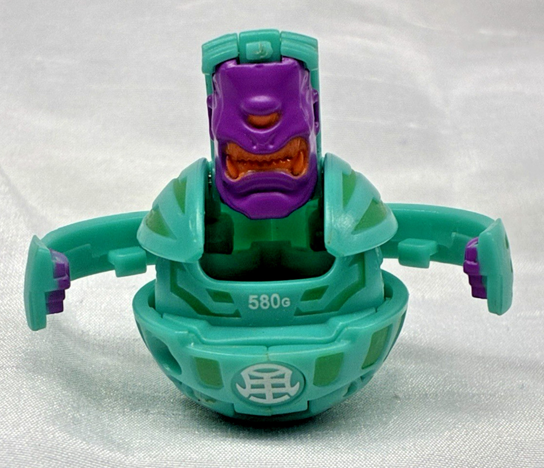 Bakugan B1 Ventus Cycloid 580G Classic Originale Battle Brawlers Verde