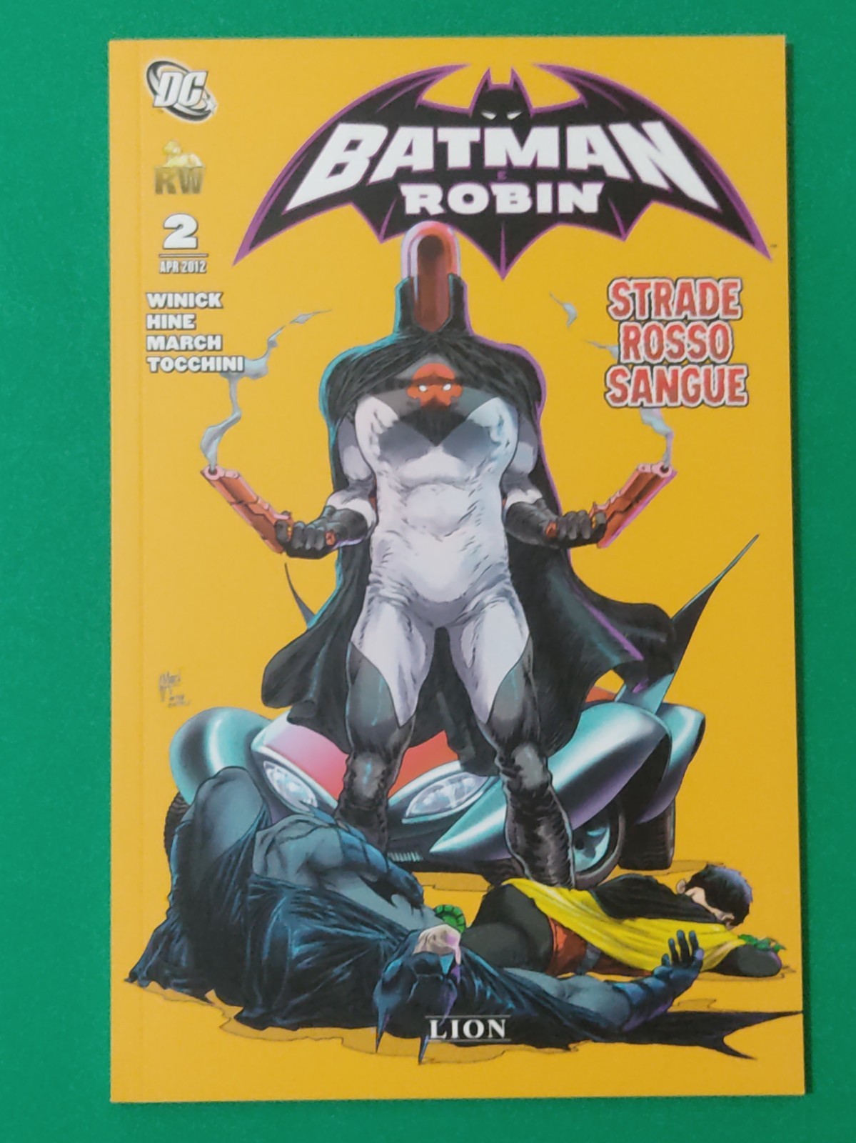 Batman e Robin 2 Strade rosso sangue DC Lion 2012
