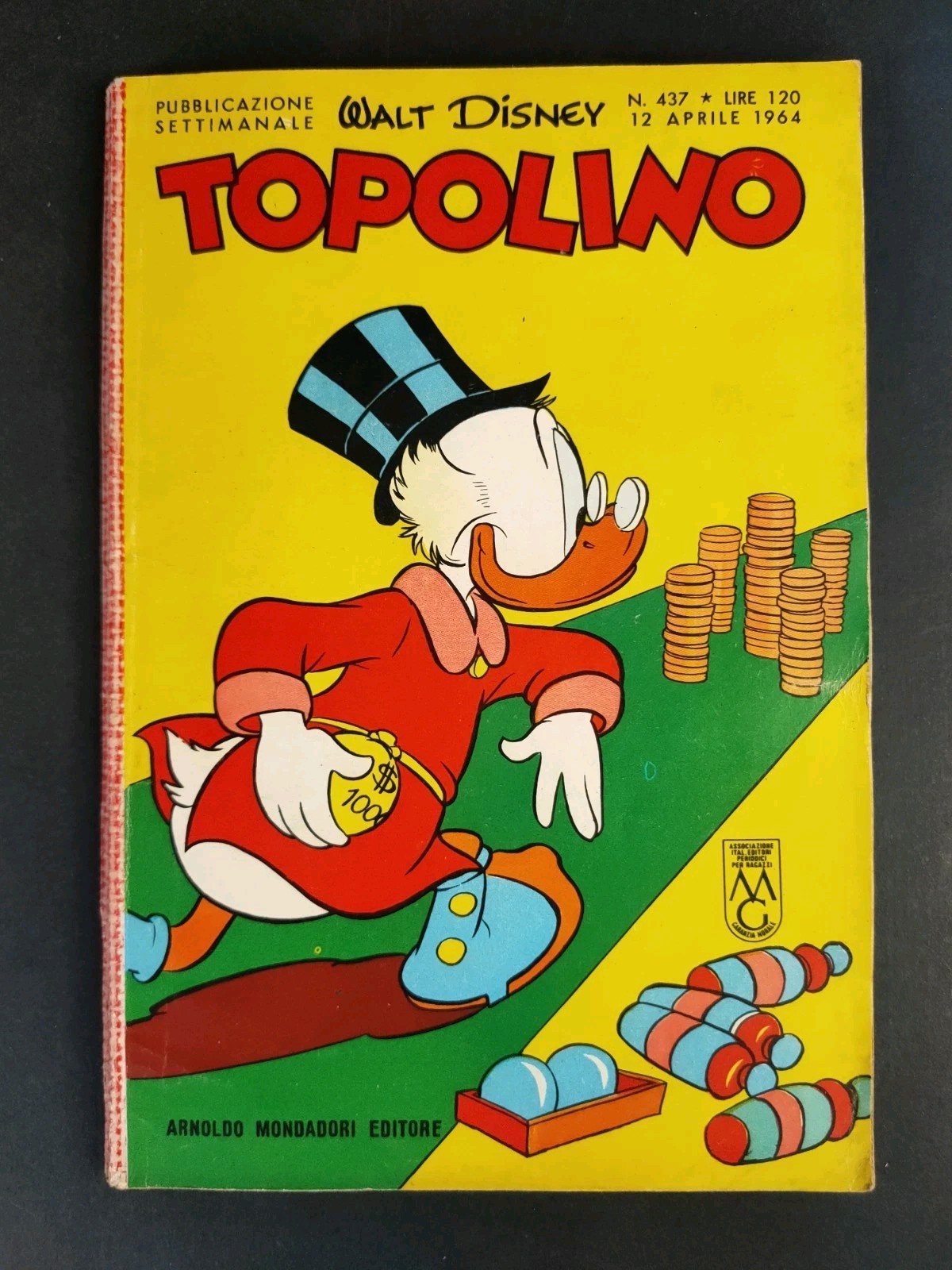 TOPOLINO LIBRETTO ORIGINALE  N. 437   (cod.L32)