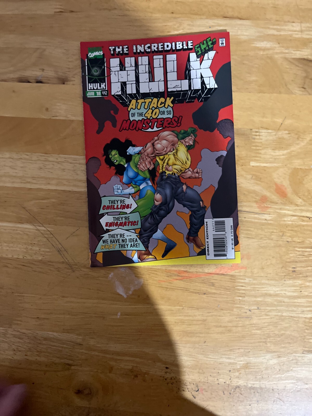 L'INCREDIBILE HULK #442 Marvel Comics - L'attacco dei circa 40 mostri