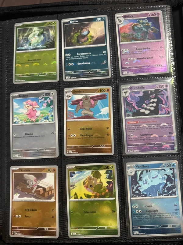 Lotto Carte Pokémon Luce Nera e Fuoco Bianco (Reverse Pokeball) - Annuncio Vetrina