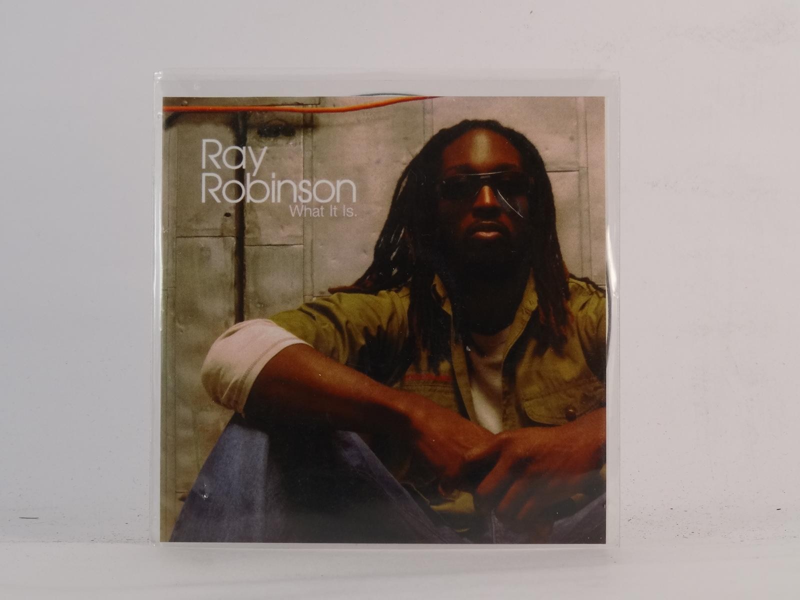 RAY ROBINSON WHAT IT IS (E42) 1 Track Promo CD Single including Picture Sleeve 2