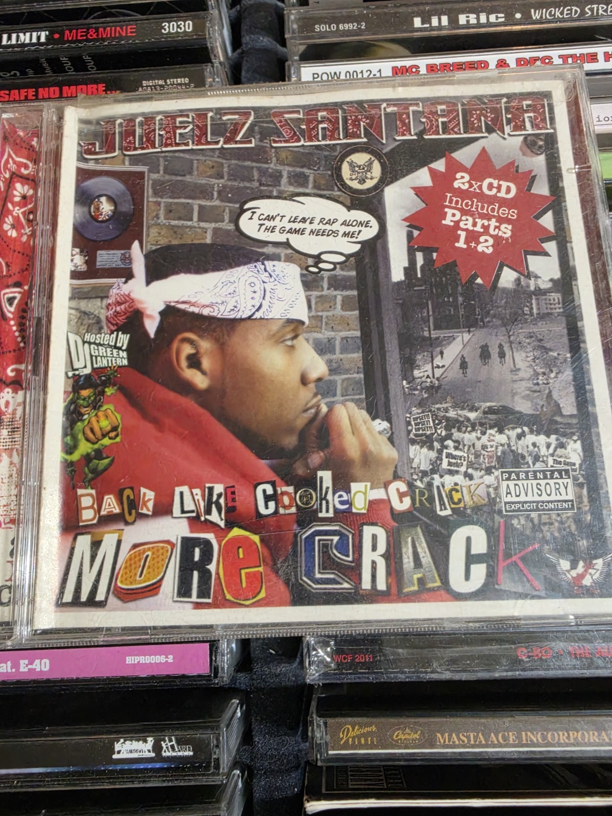 Juelz Santana – Back Like Cooked Crack / More Crack 2 CDs Rare HTF OOP 