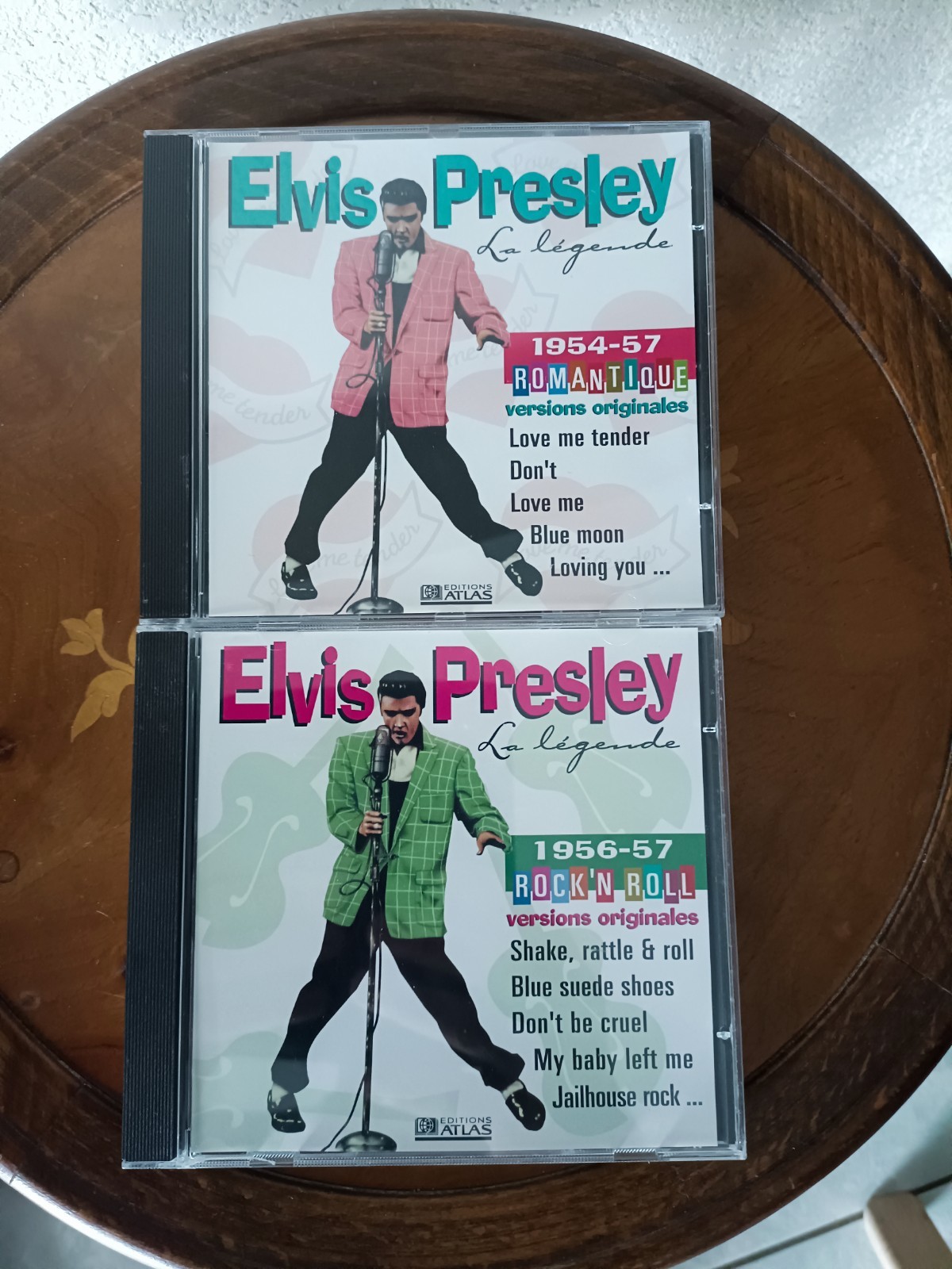 Elvis Presley La légende 2 CD 1954-57 Romance In Blue + 1956-57 Rock'n Roll