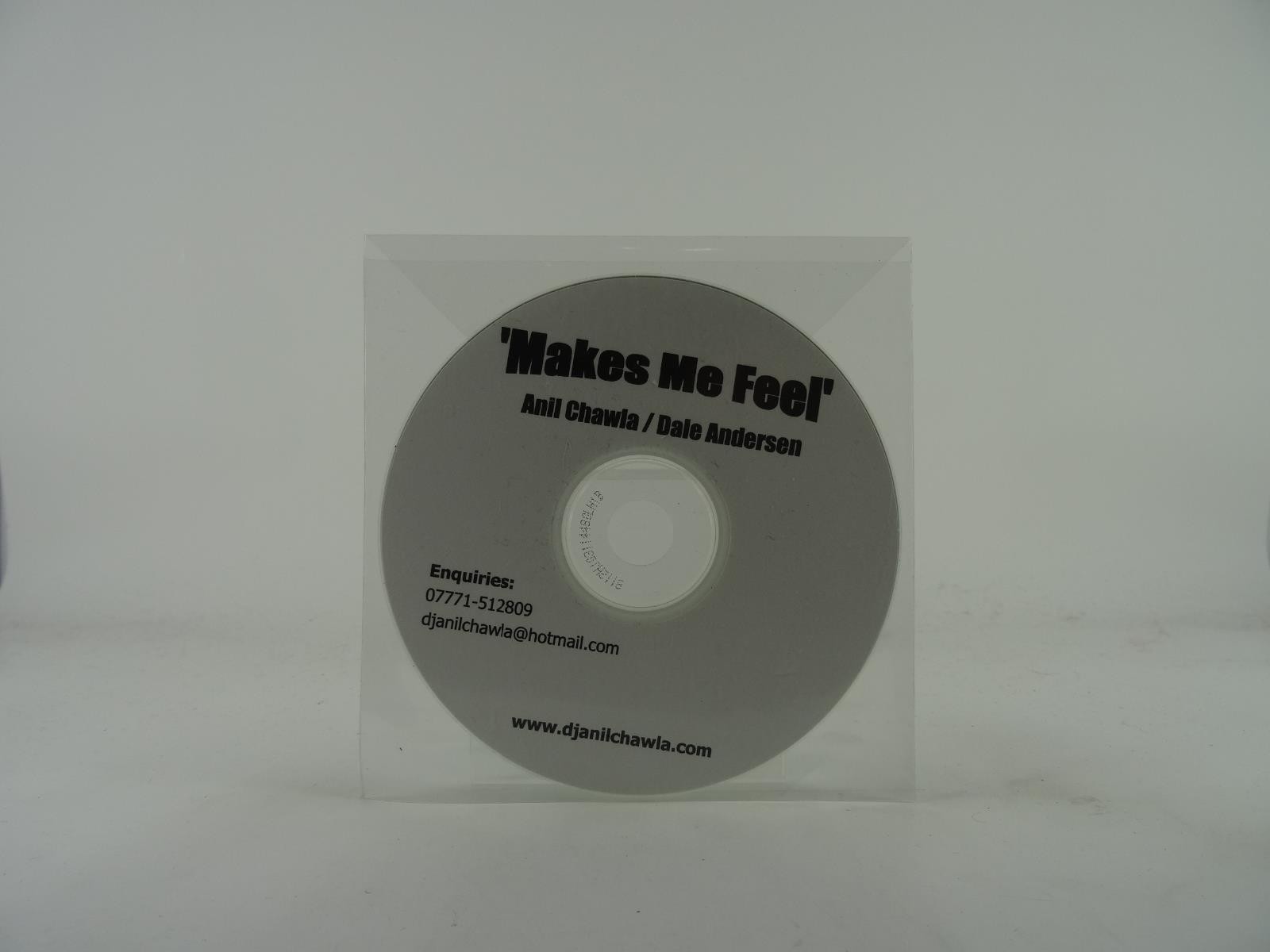 ANIL CHAWLA/DALE ANDERSON MAKES ME FEEL (14) Promo CD Album  