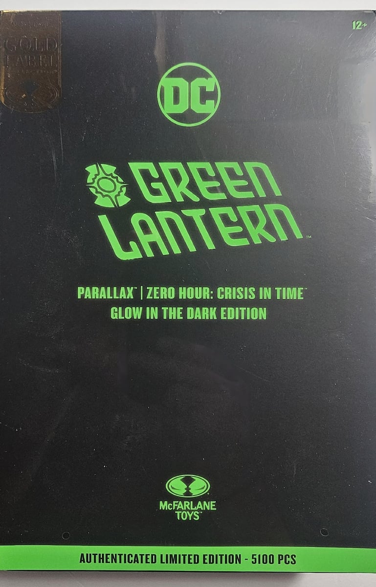 McFarlane Toys - DC Multiverse Parallax (Green Lantern) Glow in The Dark Rts