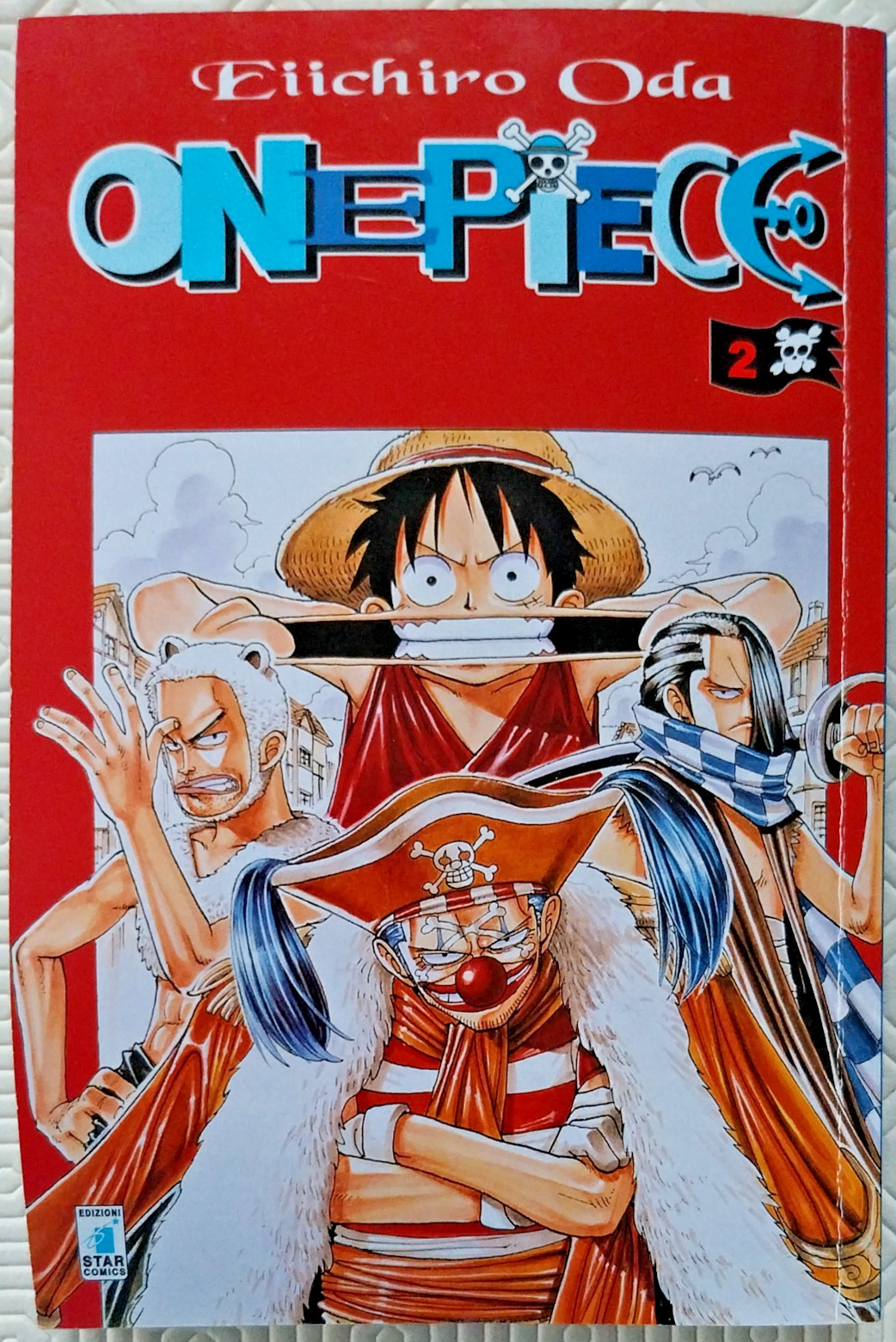 One Piece 2, Eiichiro Oda,  Star Comics 2001