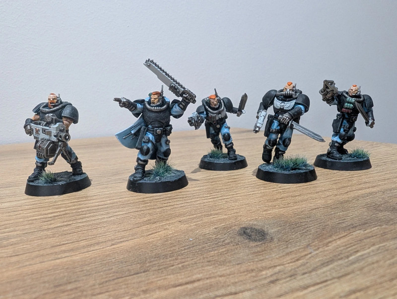 Space marine scout squad Proxy