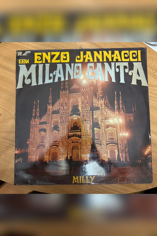Lp Enzo Jannacci e Milly - Milano Canta (1964 prima stampa Stella Records)
