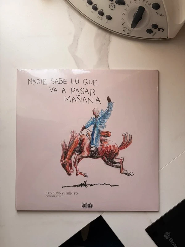 Vinilo Nadie sabe lo que va a pasar mañana-Bad Bunny