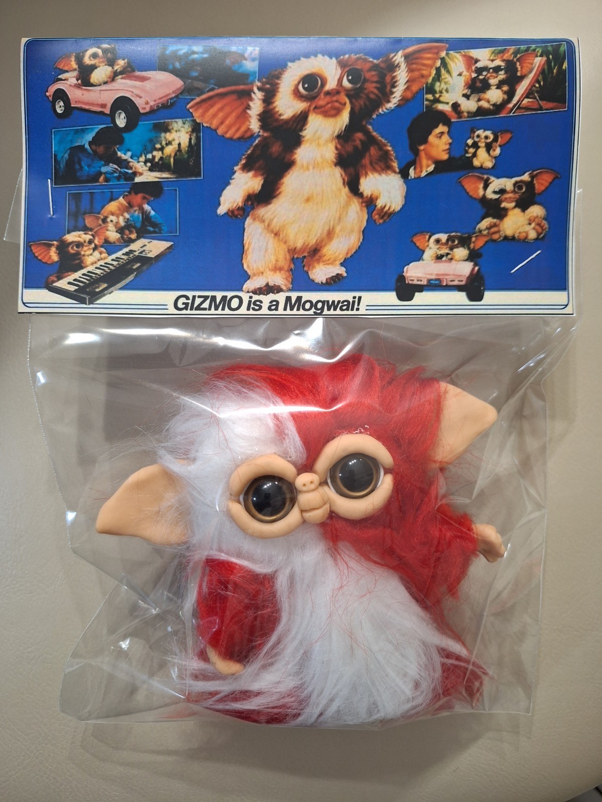 ⭐ Bootleg messicano rosso personalizzato Gizmo Gremlins 5" giocattolo artistico fatto a mano
