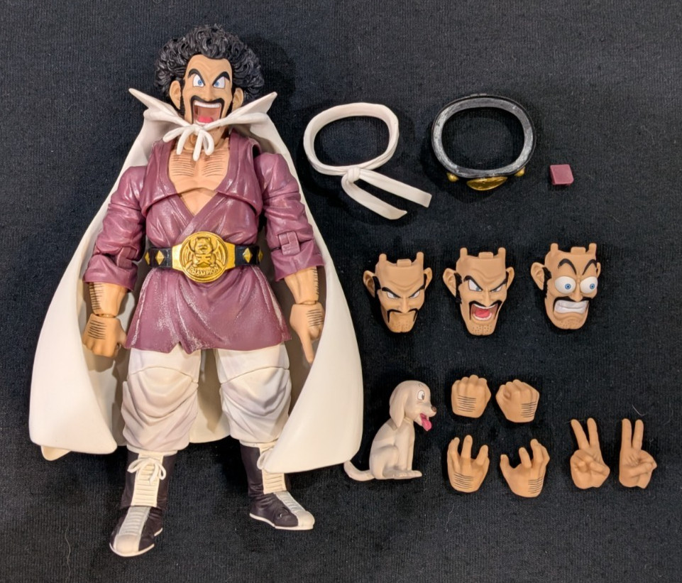 Modellino SH Figuarts Dragon Ball Z DBZ Mr. Satan fuori produzione