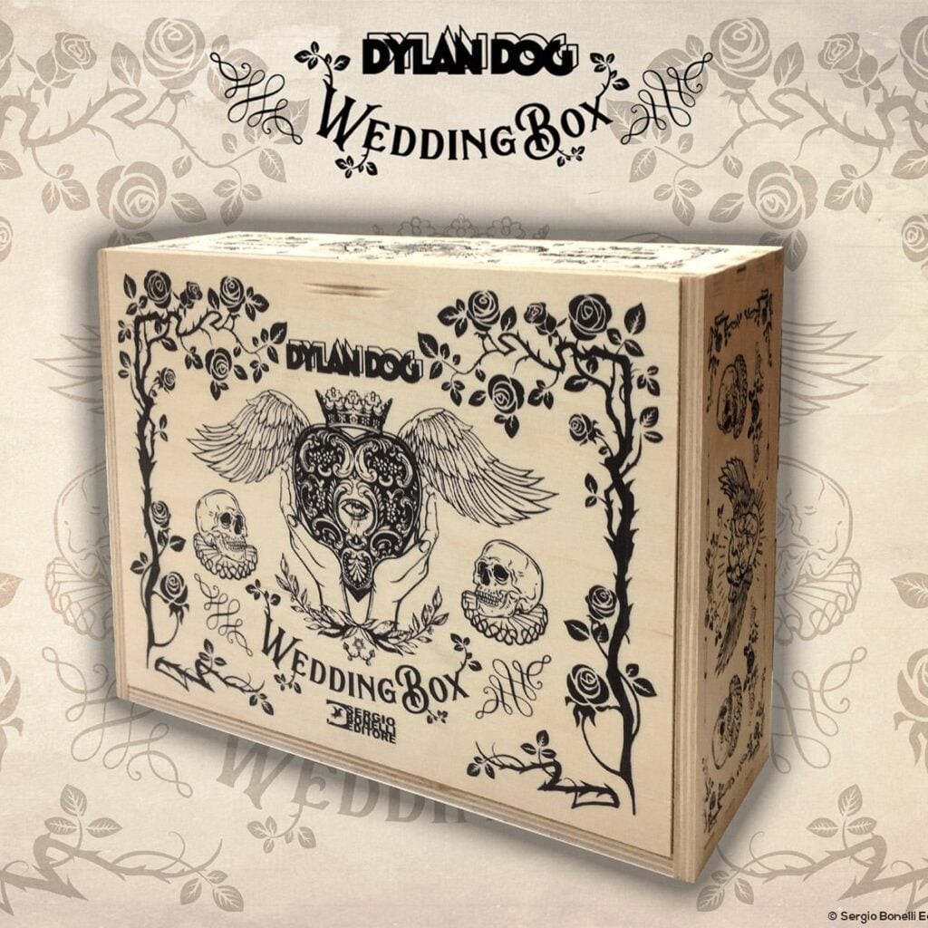 DYLAN DOG WEDDING BOX BONELLI EDITORE 2016 LUCCA COMICS 4 VARIANT NUOVO SEALED