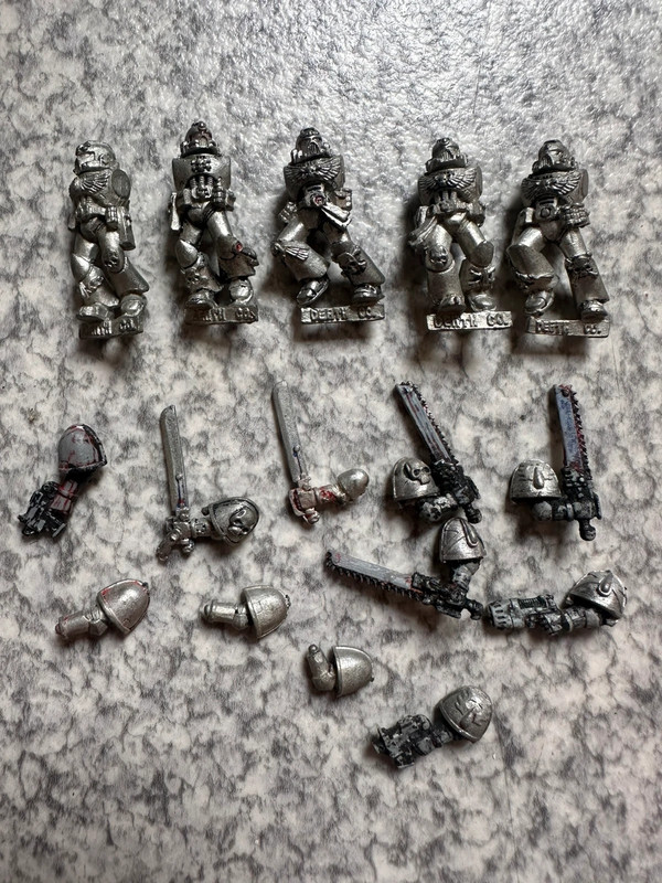 Warhammer 40K vintage : escouade compagnie de la mort