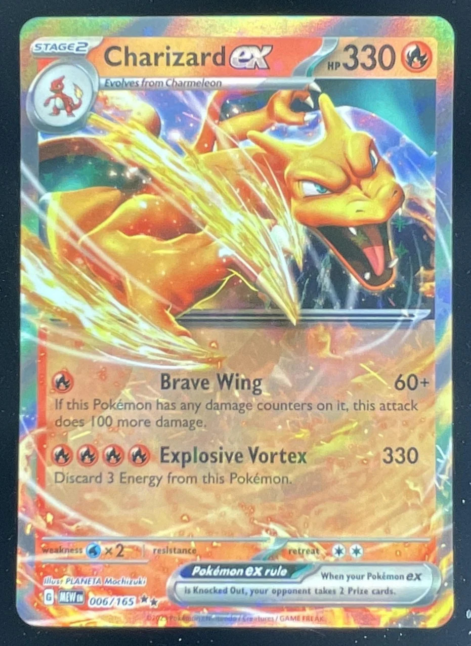 Pokemon 2023 SV 151 #006/165 Charizard ex